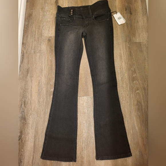 BDG Y2K Belted Flare Jean Size 27 Black please read description - Picture 6 of 16